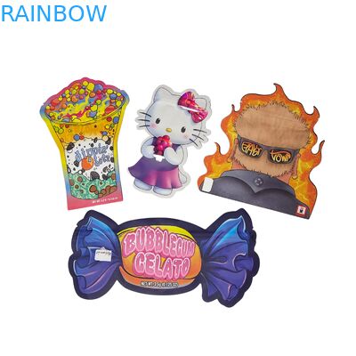 Sacchetti in Mylar stampati personalizzati a prova di odore e a prova di bambino per snack e imballaggi alimentari
