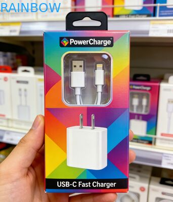 Scatola di carta con dimensioni personalizzabili, finitura a stampa a caldo e spessore di 350g per un packaging premium