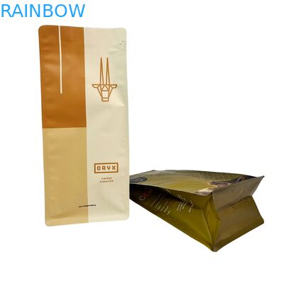 Sacchetto stand-up a prova di odore per uso alimentare, 120 micron, per il confezionamento di caffè e snack