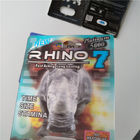 l'abitudine d'imballaggio del blister della carta 3D ha stampato il pacchetto della pillola del sesso di Jaguar 30000 di rinoceronte 7 della carta di carta