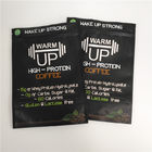 Biodegradabili neri opachi stanno sull'imballaggio di plastica della bustina del caffè di Mylar delle borse del sacchetto della chiusura lampo