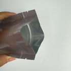 Il colore d'argento normale sta sull'imballaggio laminato su misura borse del sacchetto della chiusura lampo