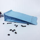 Sacchetti di plastica del fondo piatto che imballano le borse di caffè superiori a chiusura lampo risigillabili su misura
