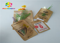 Rotocalcografia riciclabile stampata della carta kraft di Brown dei sacchi di carta di imballaggio per alimenti