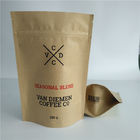 La verdura d'imballaggio su misura del sacco di carta semina la prova a chiusura lampo dell'odore della valvola per caffè/tè