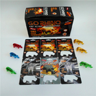 Figura scatola di carta d'imballaggio piegante di rinoceronte di Ehancement delle carte del contenitore 3D della bolla della pillola maschio di rinoceronte