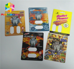 Carta della bolla di colore di CMYK che imballa l'esposizione del contenitore di imballaggio del prodotto della pillola della carta da 350 GSM