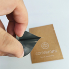 Sacchetti di plastica della prova dell'odore che imballano le bustine della carta kraft Per l'imballaggio delle pillole