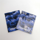 Sacchetti di plastica piani della stagnola THC Gummies che imballano la borsa innocua per i bambini di Cbd Ziper del mirtillo