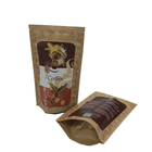 Supporto d'imballaggio disponibile dell'alimento della borsa di carta kraft della pianta di agricoltura su Bauug per il cereale della farina d'avena dei fagioli di Coffe