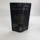 Matt Black Aluminum Foil stampato su ordinazione 250g 1kg con il sacchetto a chiusura lampo sta sul caffè Bean Bag Packaging