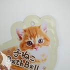 sacchetto d'imballaggio d'imballaggio di plastica su misura dello spuntino del cibo per gatti della borsa dell'alimento per animali domestici del commestibile per il cane con il logo su misura