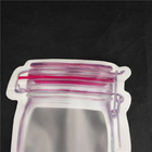 Lo speciale ha modellato la stampa del Logo Food Grade Juice Milk Jelly Liquid Stand sulle bustine di forma della bottiglia