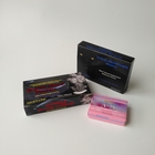 Imballaggio rettangolare d'imballaggio su ordinazione B di carta di trucco del ciglio lucido delle pillole della scatola di carta di Logo Recycled Cosmetic Contact Lenses