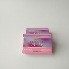 Imballaggio rettangolare d'imballaggio su ordinazione B di carta di trucco del ciglio lucido delle pillole della scatola di carta di Logo Recycled Cosmetic Contact Lenses