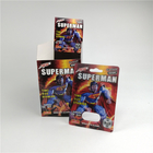 La pillola 3d del sesso del superman 500k produce delle bolle sulle carte di plastica che imballano per il potenziamento maschio