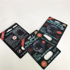 Carta lenticolare eccellente di plastica CMYK della bolla 3D della pillola della pantera