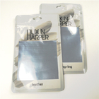 Imballaggio digitale su misura chiaro lucido della borsa della serratura dello zip della stampa del di alluminio dei sacchetti di plastica del filo per i denti della parte anteriore