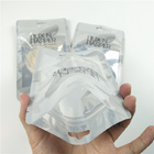 Imballaggio stampato digitale della borsa della serratura dello zip di chiara della parte anteriore del filo per i denti di plastica dei sacchetti di alluminio abitudine lucida del