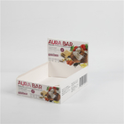 Contenitore di carta del cartone dell'esposizione di Antivari di cioccolato della frutta dello spuntino che imballa su ordinazione stampato