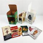 Contenitore di carta stampato su ordinazione di Logo Folding Cigar Wrap Kraft per l'imballaggio della foglia