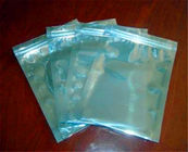 Sacchetti d'imballaggio di imballaggio per alimenti del sacchetto trasparente anteriore della stagnola con la chiusura lampo