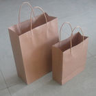 Multi borsa d'imballaggio della carta di Brown della maniglia ecologica con la dimensione media
