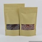 Brown riciclabile ha personalizzato i sacchi di carta per l'imballaggio caffè/del grano