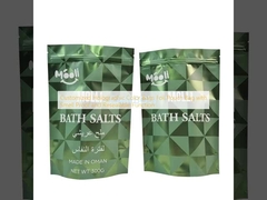 Borse personalizzate olografiche a colori con chiusura ermetica e funzione richiudibile