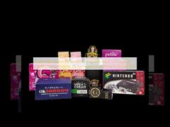 Scatole di carta kraft personalizzate pieghevoli in cartone rigido ondulato Imballaggio UV Scatola espositiva in cartone ondulato