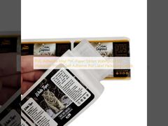PVC adesivo vinile PVC adesivo di carta impermeabile UV ologramma stampato etichetta adesiva in rotoli etichette di imballaggio