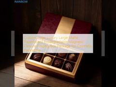 Confezione pieghevole con chiusura magnetica in cartone opaco di lusso con logo personalizzato, biodegradabile, di grandi dimensioni, per l'imballaggio di cosmetici