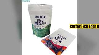 Sacchetti per alimenti in plastica riciclata personalizzati