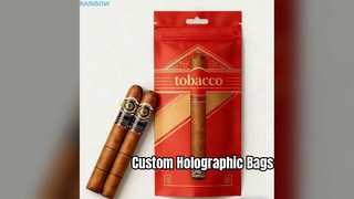 Borse in Mylar olografiche personalizzate per il tuo marchio