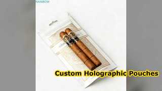 Borse in Mylar olografiche personalizzate per il tuo marchio