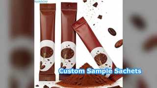 Bustine campione cosmetiche personalizzate Confezione ecologica da 1-10 ml