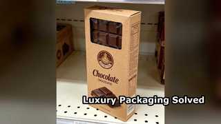 Cartelle di imballaggio biodegradabili di lusso personalizzate