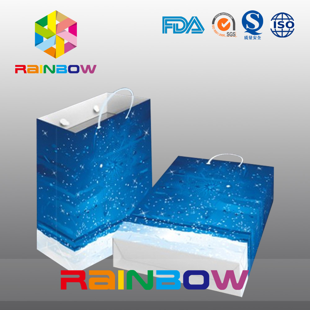 Sacchi di carta su misura progettazione onirica con la maniglia per comperare