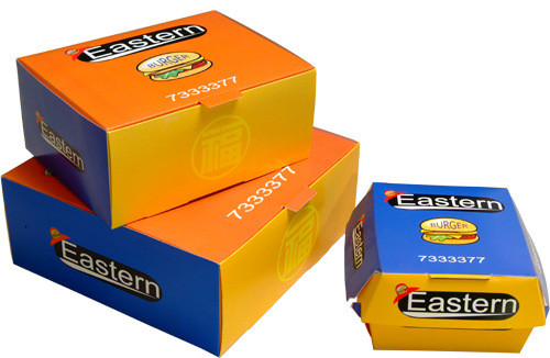 Scatola di carta di Premiium che imballa con la progettazione stampata abitudine per il fast food