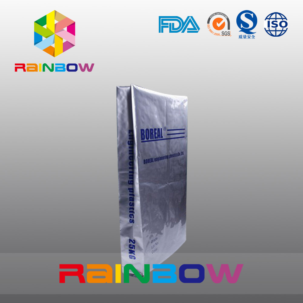 25kgs basano il sacchetto del di alluminio del rinforzo per l'imballaggio della polvere della proteina