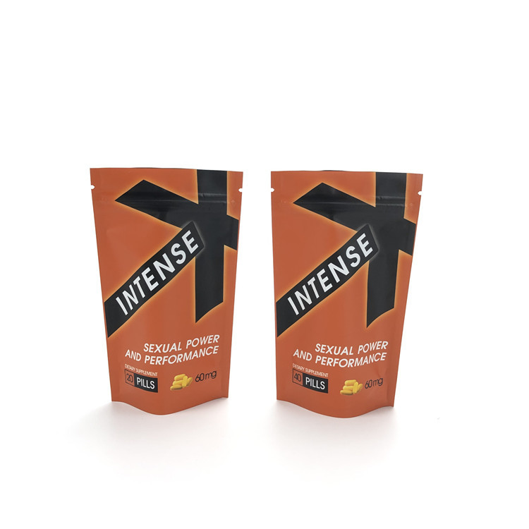 CBD su misura insacca il supporto sul pacchetto di Doypack Matte Aluminum Foil Baggies Food