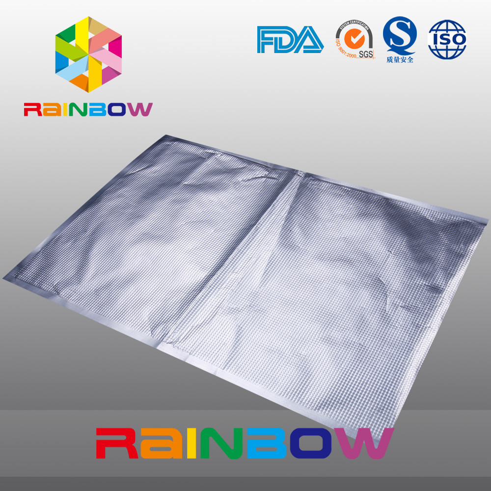 Le borse strutturate Sous Vide della chiusura sottovuoto dell'alimento di Channal/la stagnola risparmiatore dell'alimento hanno impresso la borsa