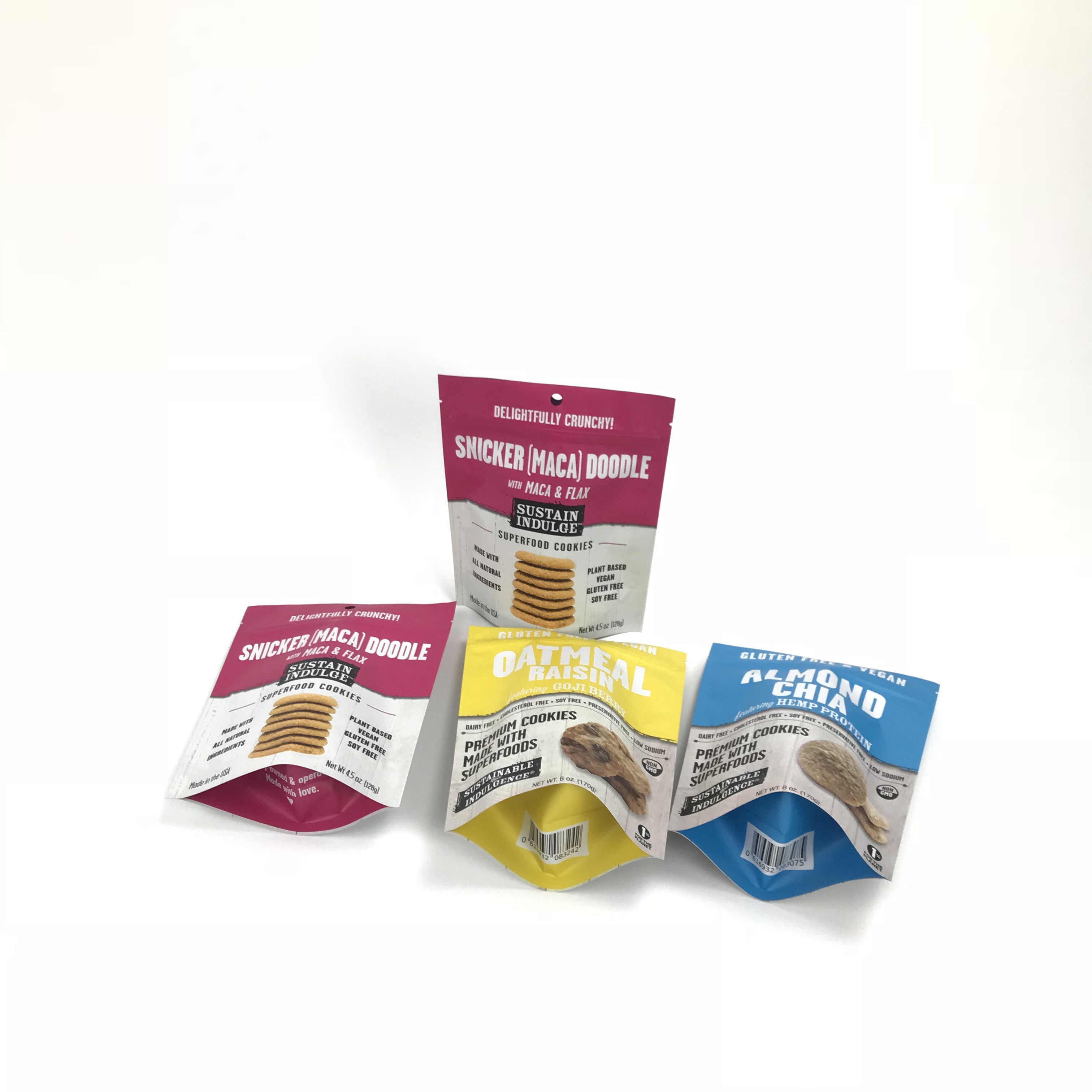 la chiusura lampo della prova dell'odore 3.5g sta sul sacchetto di Sugar Candy Cookie Plastic Packaging dei sacchetti