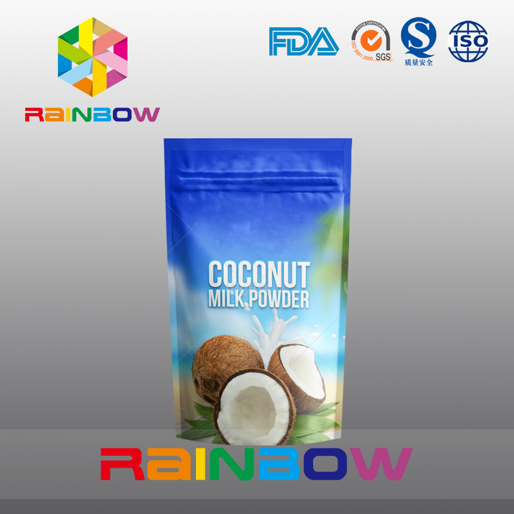 Polvere del collagene/sacchetto puro del di alluminio della polvere del latte di capra che imballa con la chiusura lampo