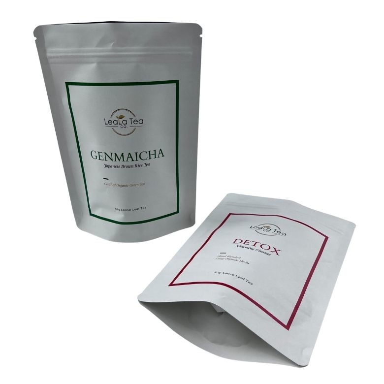 Il supporto di stampa su ordinazione sul corpo d'imballaggio del sacchetto sfrega la borsa a chiusura lampo del di alluminio