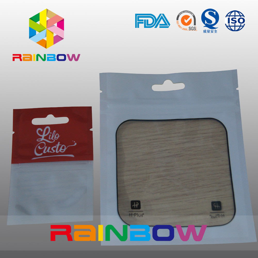 Sacchetti di plastica della borsa a chiusura lampo di Mylar che imballano con la finestra trasparente per le merci