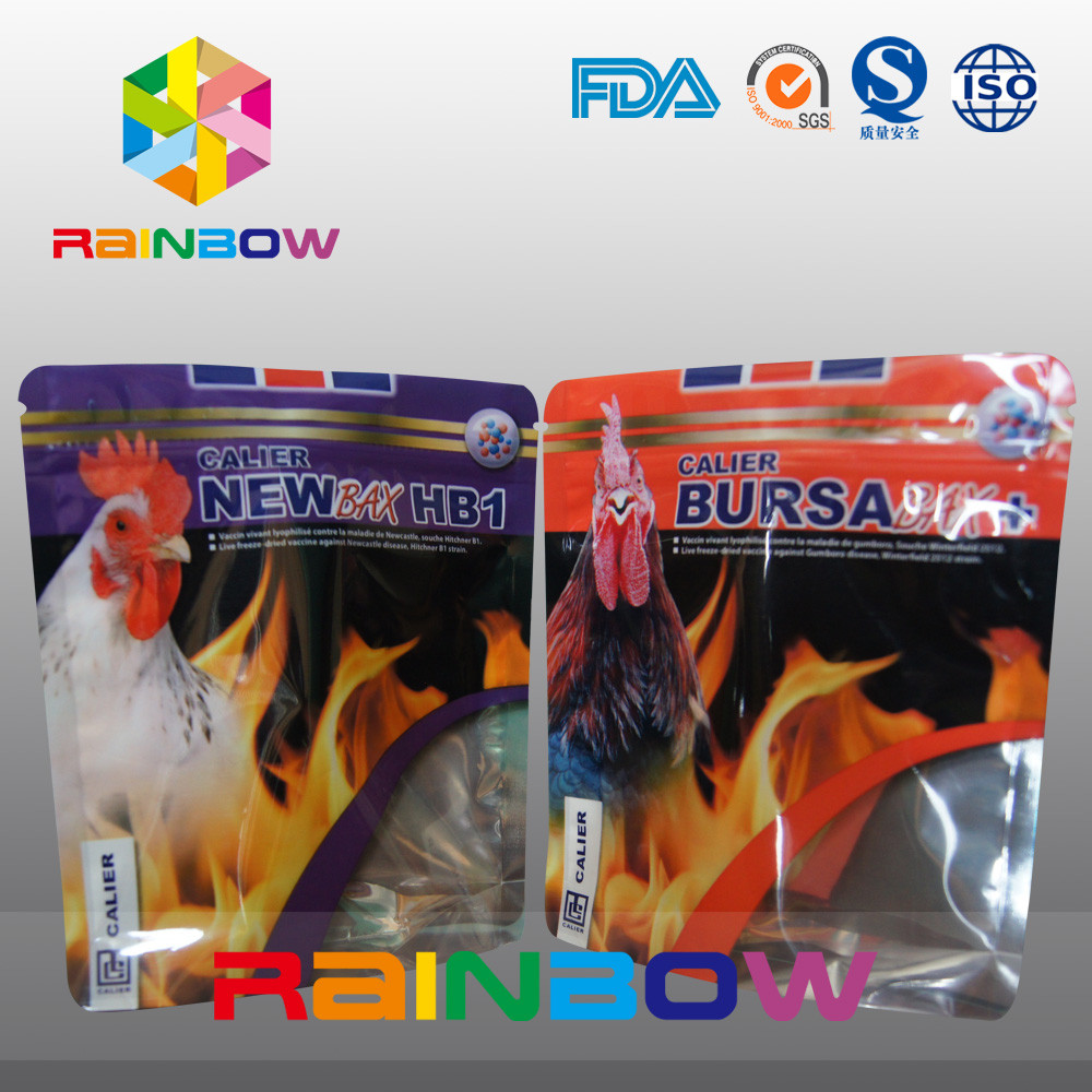 Stia sulla borsa animale dell'alimento di Tukey del di alluminio del sacchetto dell'alimento per animali domestici di Zpilock