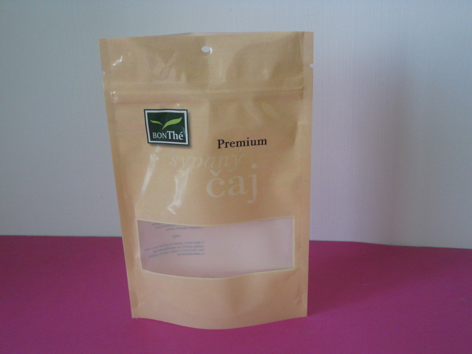 L'imballaggio riciclabile del sacchetto del di alluminio laminato sta sul sacchetto di Matt Mylar con la finestra