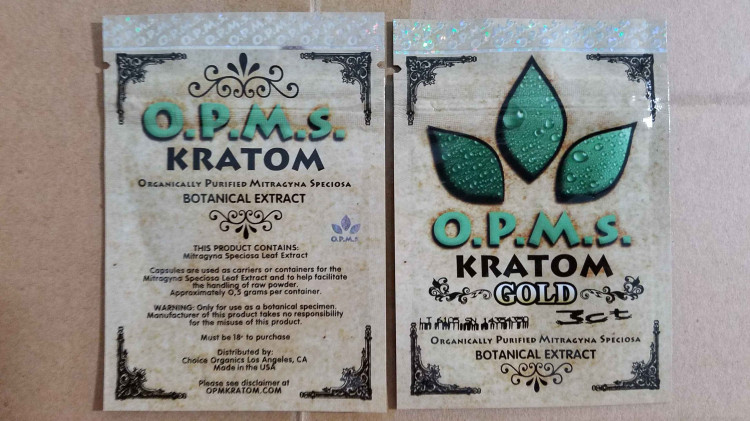 L'imballaggio di erbe/3ct OPMS di incenso del kratom su ordinazione incapsula la borsa del kratom