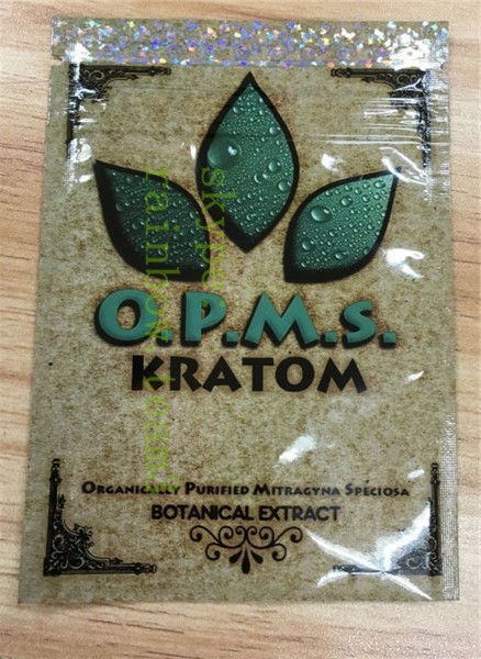 Borse d'imballaggio della chiusura lampo della cima del di alluminio per le capsule/mitragyna del kratom di cannabinoidi